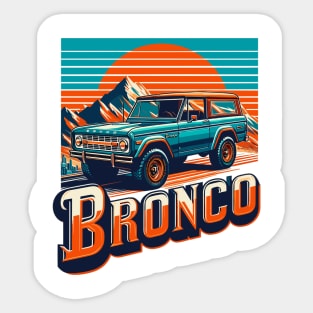 Ford Bronco Sticker